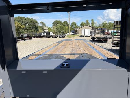 New 2027 Triple Crown Heavy Duty 30' Gooseneck Equipment Trailer, 17,500K GVWR, Mega Ramps, Spare