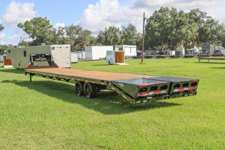 New 2027 8.5X40 MAXX-D GOOSENECK EQUIPMENT TRAILER