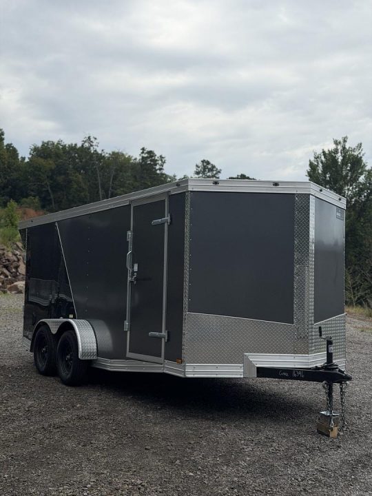 New 16396 7x16ft; Charcoal/Black; 6ft interior hight