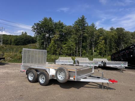 New 2027 Triumph 7X12 Aluminum Utility Trailer / 4' Fixed Ramp - 7000GVW