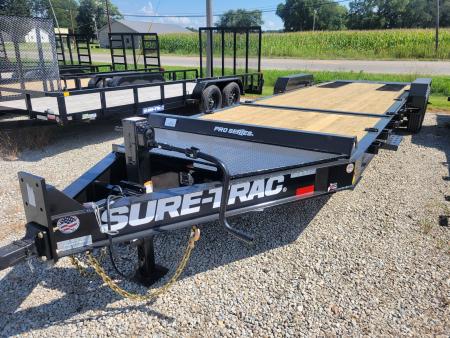 New 2027 Sure-Trac 7x18+6 Pro Series 17.6k Tilt Trailer