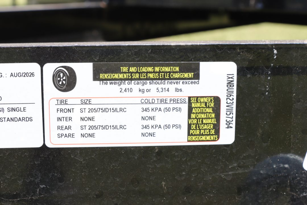 New 2027 7X16 Triple Crown ATV UTILITY TRAILER