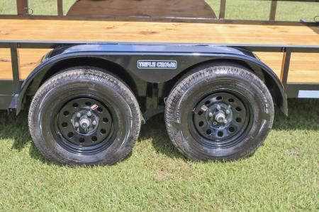 New 2027 7X16 Triple Crown ATV UTILITY TRAILER