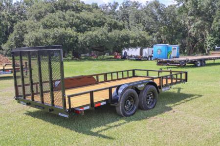 New 2027 7X16 Triple Crown ATV UTILITY TRAILER