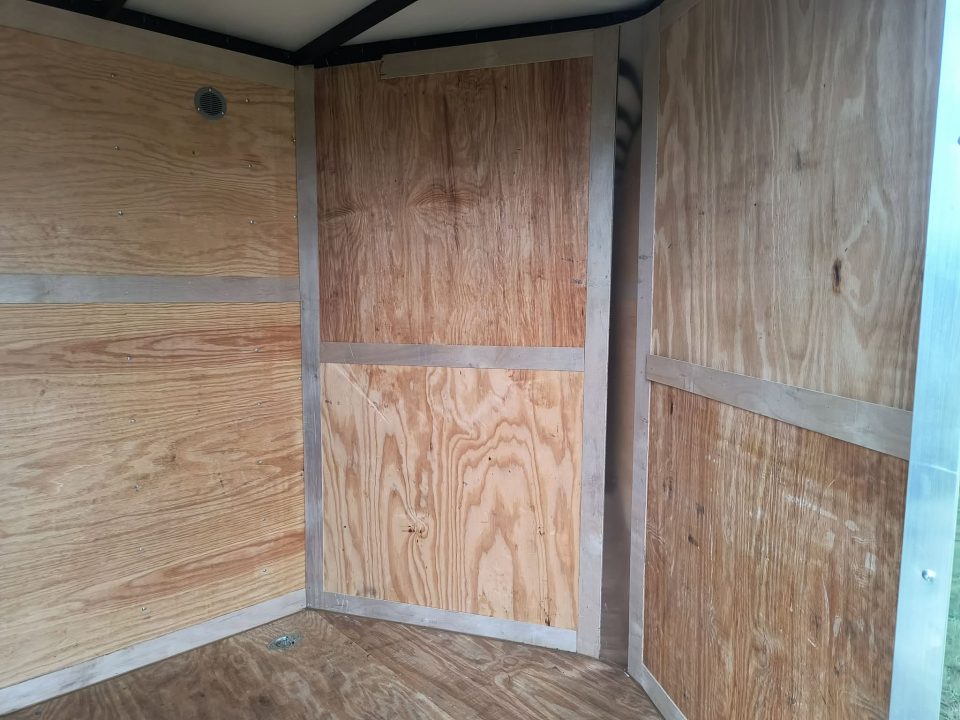 Used 2023 Homesteader Trailer 7x14 Tandem Axle w/Ramp Cargo / Enclosed Trailer