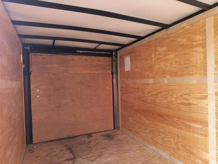 Used 2023 Homesteader Trailer 7x14 Tandem Axle w/Ramp Cargo / Enclosed Trailer