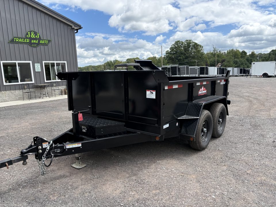 New 2026 Cross Country Manufacturing 6x10 11.6K Dump Trailer with Standard Tailgate