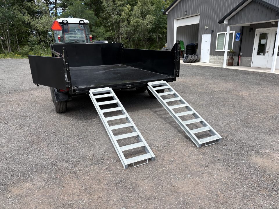 New 2026 Cross Country Manufacturing 6x10 11.6K Dump Trailer with Standard Tailgate