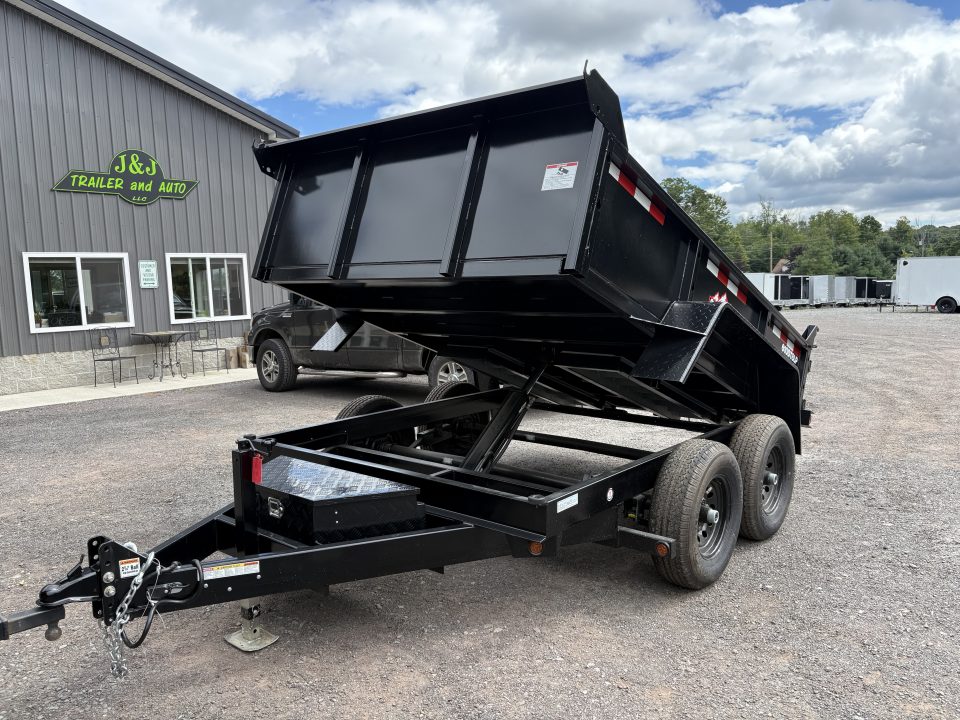New 2026 Cross Country Manufacturing 6x10 11.6K Dump Trailer with Standard Tailgate