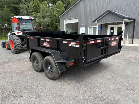 New 2026 Cross Country Manufacturing 6x10 11.6K Dump Trailer with Standard Tailgate