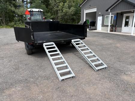 New 2026 Cross Country Manufacturing 6x10 11.6K Dump Trailer with Standard Tailgate