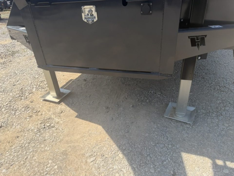 New 2027 Hillcrest Trailers 24+12 25.9 Auto Latching Hyd. Dovetail Equipment Trailer