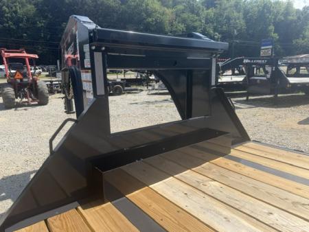 New 2027 Hillcrest Trailers 24+12 25.9 Auto Latching Hyd. Dovetail Equipment Trailer