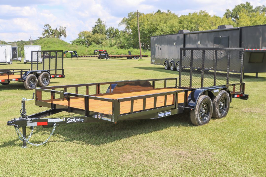 New 2027 7X16 Triple Crown ATV UTILITY TRAILER