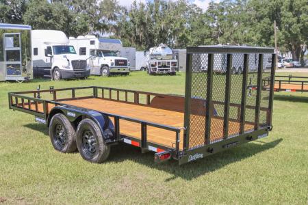 New 2027 7X16 Triple Crown ATV UTILITY TRAILER