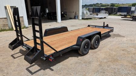 New 2027 BWise 18' Lo Pro Equipment Hauler w/ No Dove