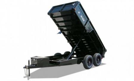 New 2027 BWise 6'9" x 12 Lo Pro Equipment Dump w/ Combo Gate
