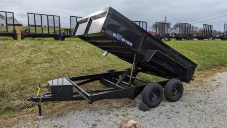 New 2027 BWise 6'9  x 12 Lo Pro Equipment Dump w/ Combo Gate