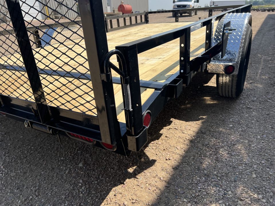 New 2027 PJ Trailers 14' ATV Utility U8 5K Axle Utility Trailer