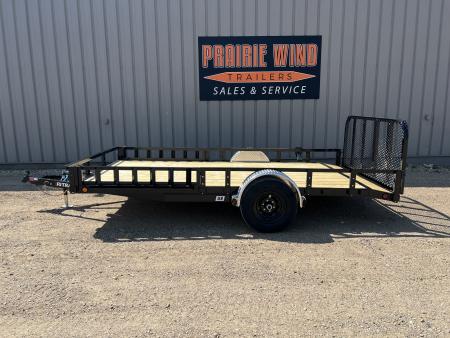 New 2027 PJ Trailers 14' ATV Utility U8 5K Axle Utility Trailer