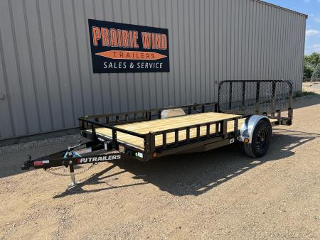 New 2027 PJ Trailers 14' ATV Utility U8 5K Axle Utility Trailer