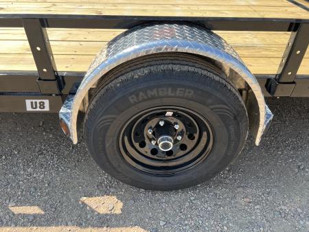 New 2027 PJ Trailers 14' ATV Utility U8 5K Axle Utility Trailer