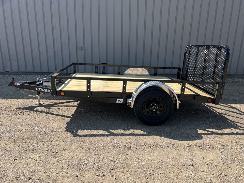 New 2027 PJ Trailers 10' U7 Utility Trailer