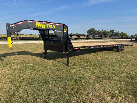 New 2027 Big Tex 102x40 Tandem 17.5K GN Straight Deck w/ Slide In Ramps