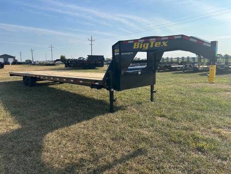 New 2027 Big Tex 102x40 Tandem 17.5K GN Straight Deck w/ Slide In Ramps