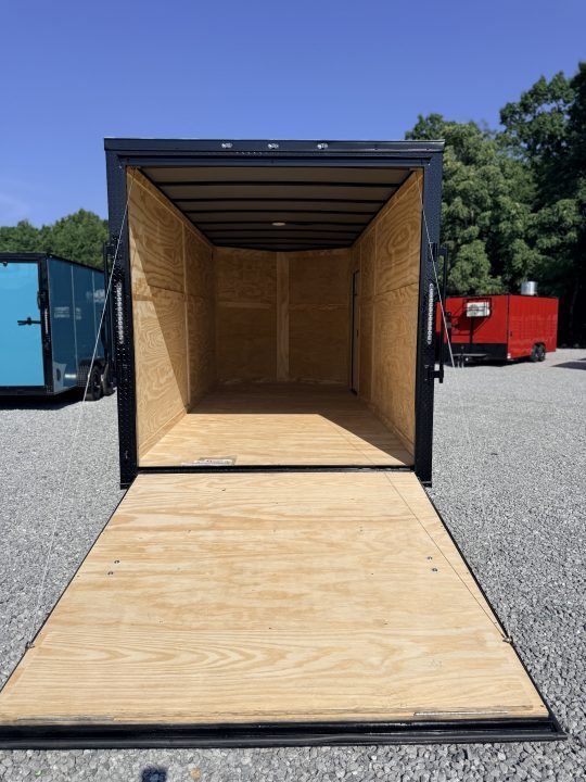 New 2027 Cargo United 7x16 TA (7FT HT) BLACKOUT .80 Polycore Cargo / Enclosed Trailer