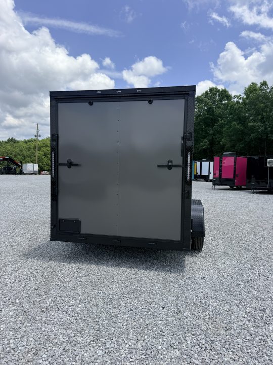 New 2027 Cargo United 7x14 TA (7FT HT) BLACKOUT .80 Polycore Cargo / Enclosed Trailer