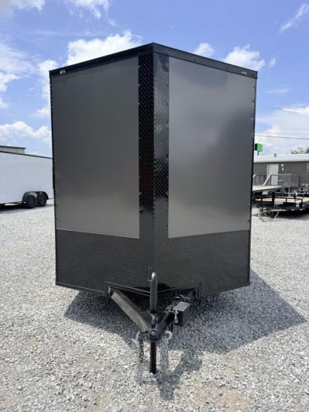 New 2027 Cargo United 7x14 TA (7FT HT) BLACKOUT .80 Polycore Cargo / Enclosed Trailer