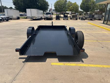 New #038605 2027 DIAMOND T SLT 14 X 79 SINGLE AXLE 7K SCISSOR LIFT TILT TRAILER W/ SPARE