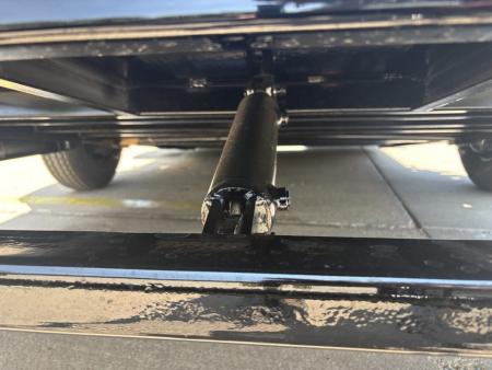 New #038605 2027 DIAMOND T SLT 14 X 79 SINGLE AXLE 7K SCISSOR LIFT TILT TRAILER W/ SPARE