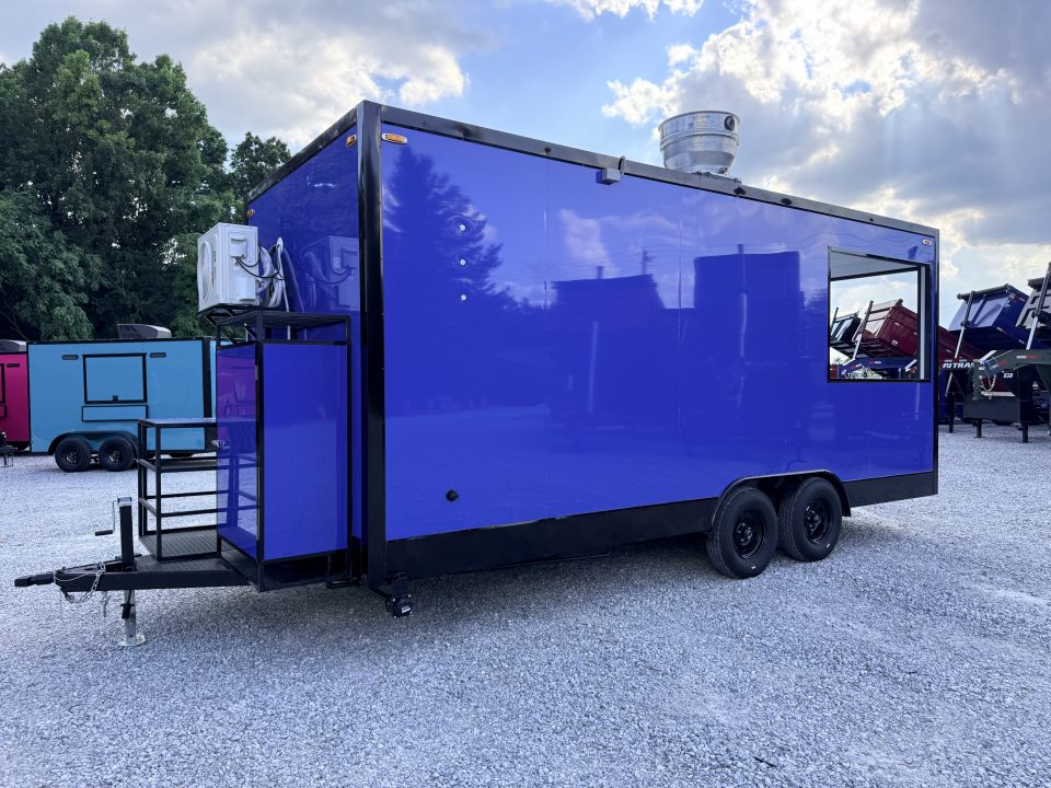 New 2026 Other 8.5X20 BBQ (FULLY EQUIPPED W/FIRE SUPRESSION) CONCESSION TRAILER Concession