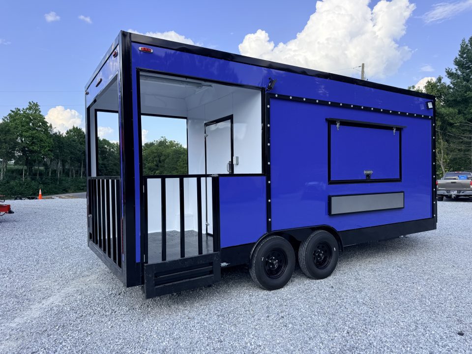 New 2026 Other 8.5X20 BBQ (FULLY EQUIPPED W/FIRE SUPRESSION) CONCESSION TRAILER Concession