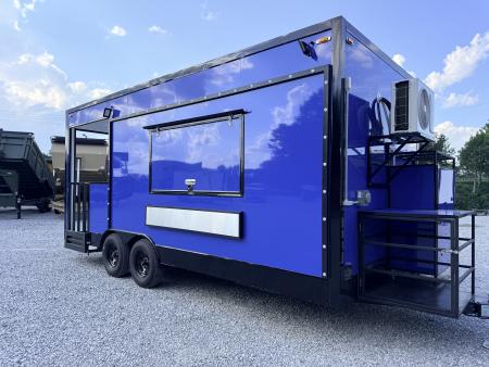 New 2026 Other 8.5X20 BBQ (FULLY EQUIPPED W/FIRE SUPRESSION) CONCESSION TRAILER Concession