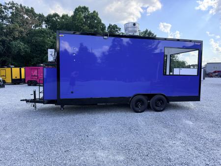New 2026 Other 8.5X20 BBQ (FULLY EQUIPPED W/FIRE SUPRESSION) CONCESSION TRAILER Concession