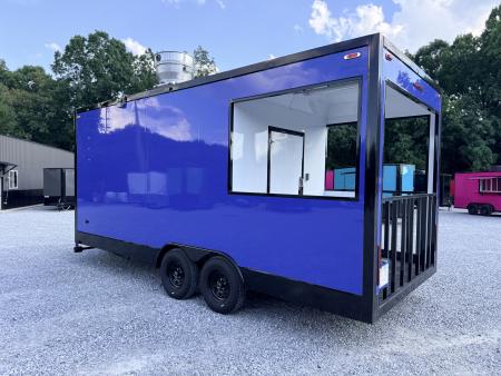 New 2026 Other 8.5X20 BBQ (FULLY EQUIPPED W/FIRE SUPRESSION) CONCESSION TRAILER Concession