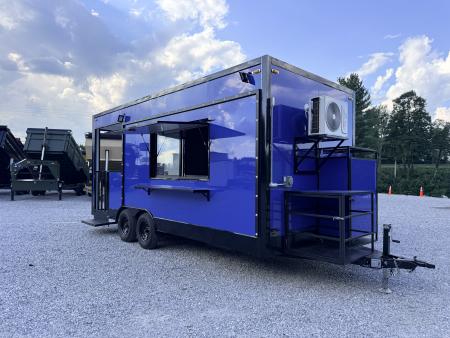 New 2026 Other 8.5X20 BBQ (FULLY EQUIPPED W/FIRE SUPRESSION) CONCESSION TRAILER Concession