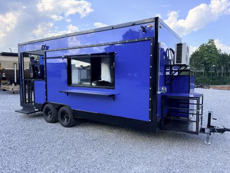 New 2026 Other 8.5X20 BBQ (FULLY EQUIPPED W/FIRE SUPRESSION) CONCESSION TRAILER Concession