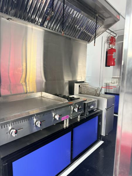 New 2026 Other 8.5X20 BBQ (FULLY EQUIPPED W/FIRE SUPRESSION) CONCESSION TRAILER Concession