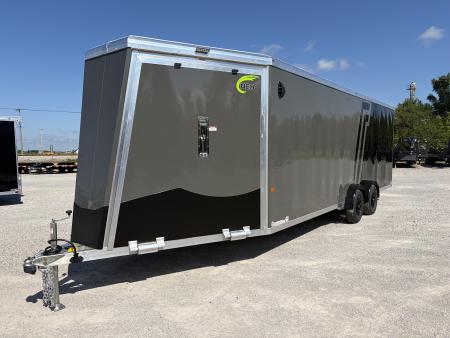 New 2027 NEO Trailers NASX2775TR6 (7.5' X 27') 7K Enclosed Snowmobile Trailer