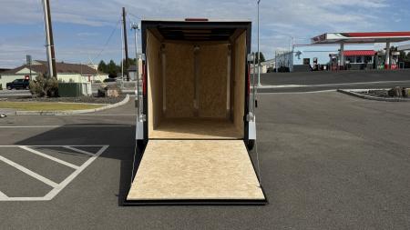 New 2027 Look Trailers 6 x 10 ST DLX Flat Top V-Nose 3K Cargo / Enclosed Trailer