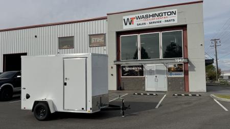 New 2027 Look Trailers 6 x 10 ST DLX Flat Top V-Nose 3K Cargo / Enclosed Trailer