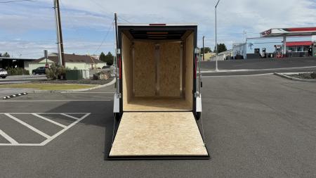 New 2027 Look Trailers 6 x 10 ST DLX Flat Top V-Nose 3K Cargo / Enclosed Trailer