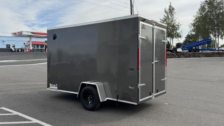 New 2027 Look Trailers 6 x 12 ST DLX Flat Top V-Nose 3K Cargo / Enclosed Trailer