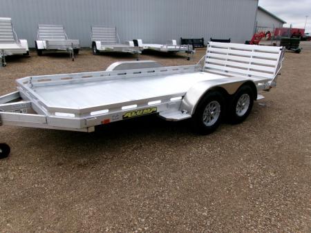 New 2027 Aluma 7814TA-EL-BT-RTD Utility Trailer