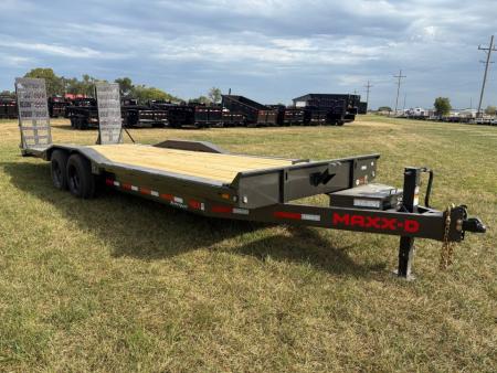 New 2027 MAXX-D 102x24 Tandem 17.5K Equipment Trailer W/ Drive Over Fenders