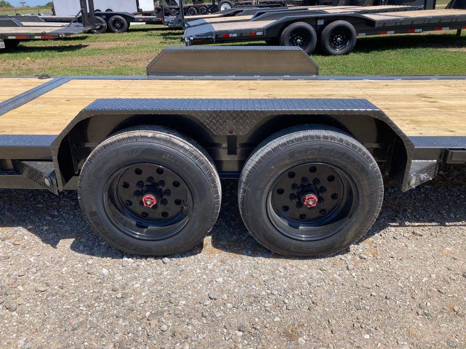 New 2027 MAXX-D 83x22 TANDEM 16K W/ 6' STATIONARY DECK, 16' TILT DECK & TOOLBOX Tilt Trailer